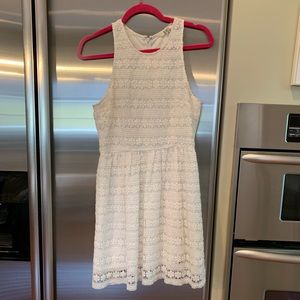 BB Dakota White Lace Summer Dress